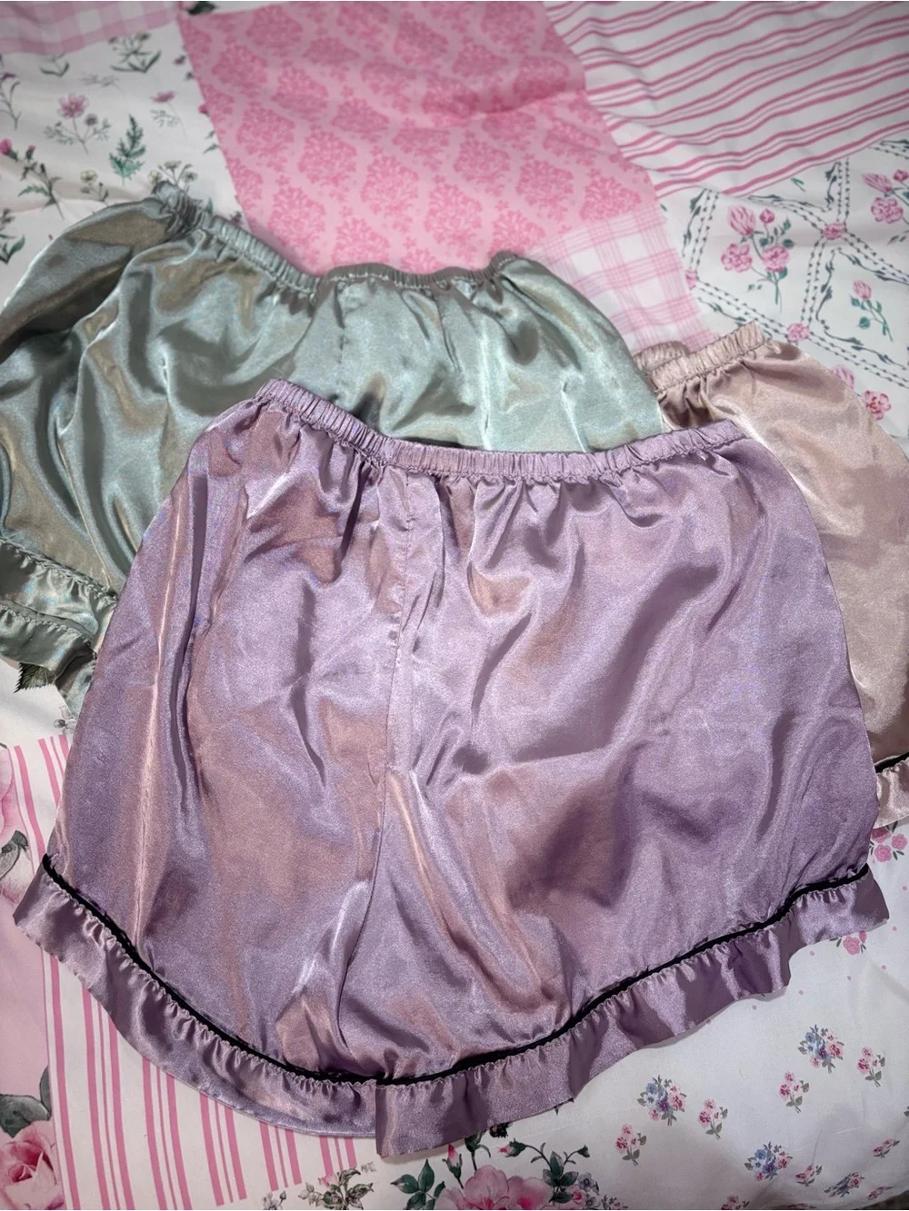 N/A silky satin